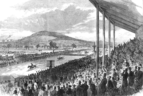 The Royal Artillery Steeplechase at Woolwich, 1868. Creator: Unknown.