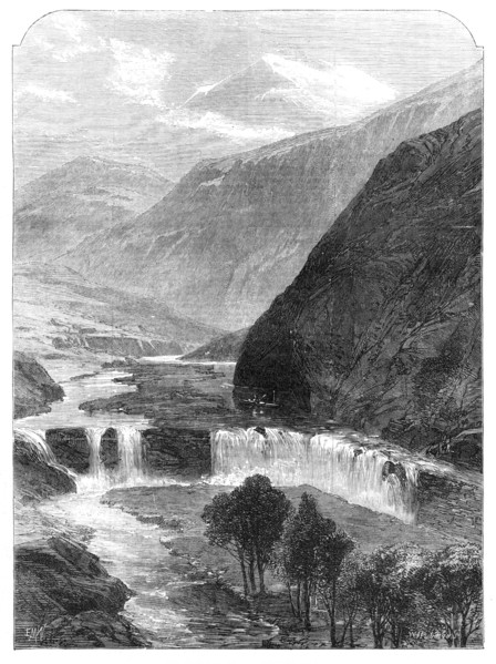 The Source of the Jordan, 1869. Creator: W Palmer.
