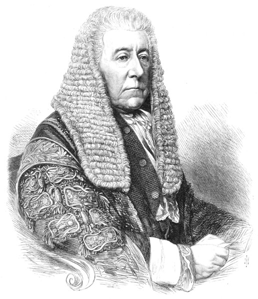 Vice-Chancellor Giffard, 1868. Creator: Unknown.
