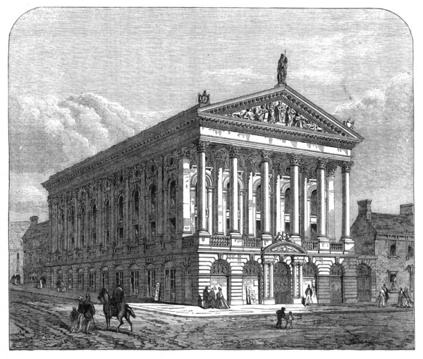 Victoria Hall and Assembly Rooms, Newport, Monmouthshire, 1868. Creator: Unknown.