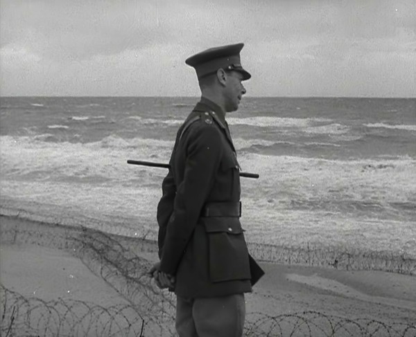 King George VI Looking Out to Sea, 1941. Creator: British Pathe Ltd.