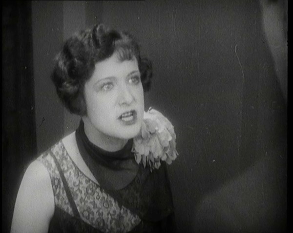 Lilian Hall-Davis Acting in a Scene, 1920s. Creator: British Pathe Ltd.