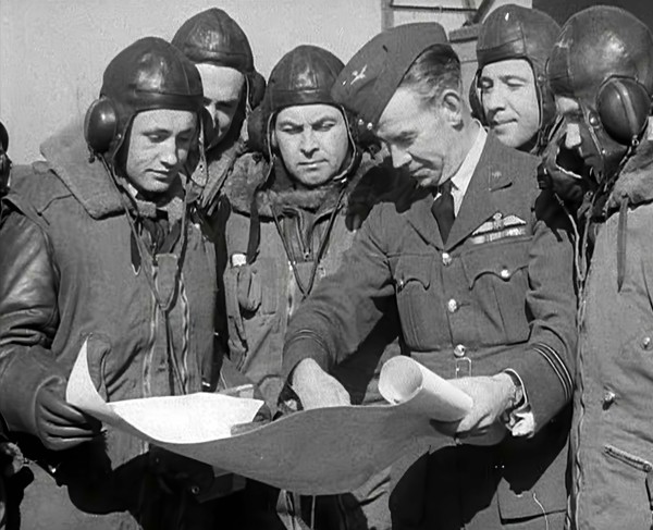 British Pilots Preparing for a Bombing Raid, 1941. Creator: British Pathe Ltd.