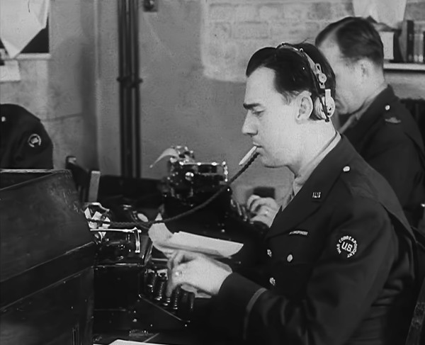 Journalists at Work, 1943. Creator: British Pathe Ltd.