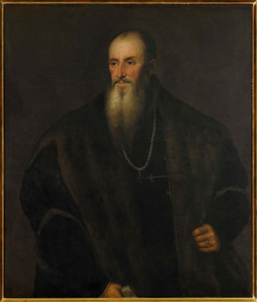 Portrait of Nicolas Perrenot de Granvelle (1484-1550), c1548. Creator: Titian (1488-1576).