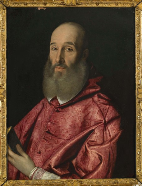 Portrait of Cardinal Giovanni Antoine Perrenot de Granvelle (1517-1586), 1576. Creator: Pulzone; Scipione (1550-1598).