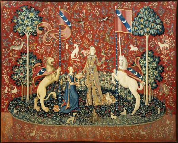 Taste. The Lady and the Unicorn, Between 1484 and 1500. Creator: Anonymous master ().