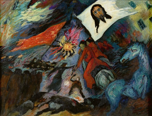 La démence - Revolution, . Creator: Werefkin; Marianne; von (1860-1938).