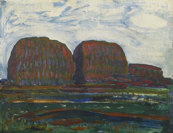 Haystacks III, 1908. Creator: Mondrian; Piet (1872-1944).