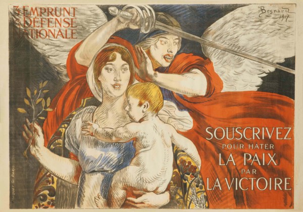 Souscrivez pour hater la Paix par la Victoire, 1917. Creator: Besnard; Paul-Albert (1849-1934).