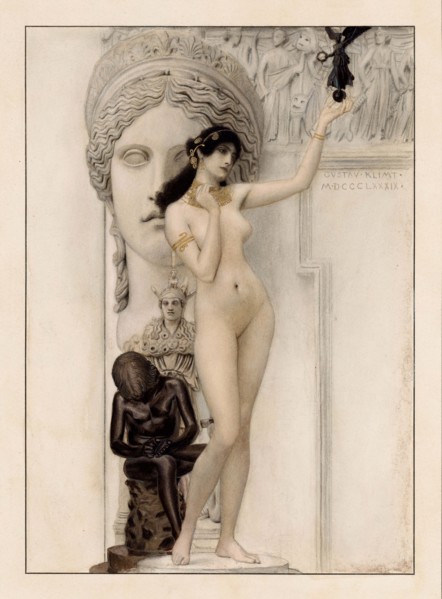 Allegory of Sculpture, 1889. Creator: Klimt; Gustav (1862-1918).