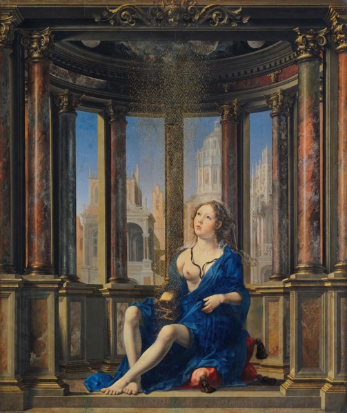 Danae, 1527. Creator: Gossaert; Jan (ca. 1478-1532).