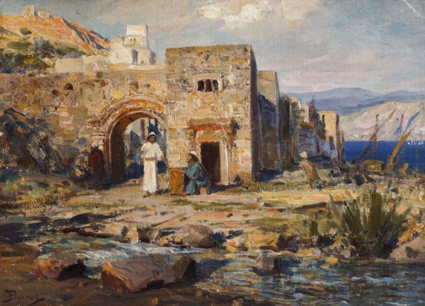 Saint Matthew the Evangelist, c1900-1908. Creator: Polenov; Vasili Dmitrievich (1844-1927).