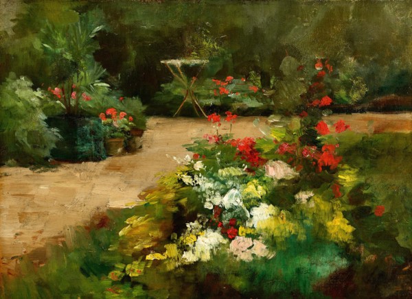 Jardin, . Creator: Caillebotte; Gustave (1848-1894).
