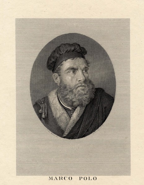 Portrait of Marco Polo, 1812. Creator: Matteini; Teodoro (1753-1831).