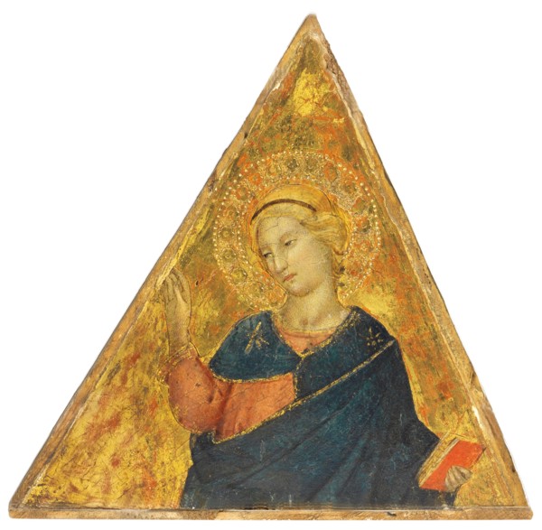 Virgin Annunciate, c1390. Creator: Lorenzo di Niccolò (active 1391-1414).