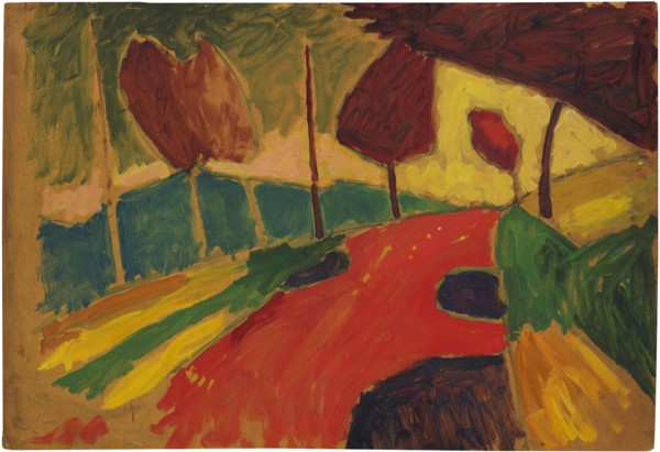 Murnau Landscape, 1909. Creator: Javlensky; Alexei; von (1864-1941).
