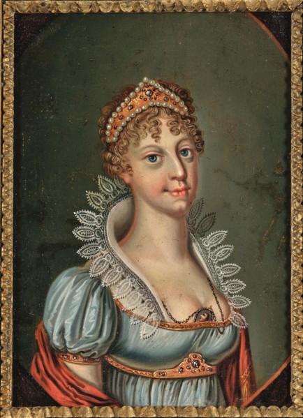 Portrait of the Empress Marie-Louise (1791-1847), c1820. Creator: Anonymous ().