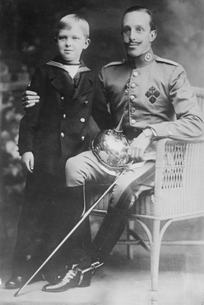 King and Crown Prince of Spain, 1915, 1915. Creator: Bain News Service.