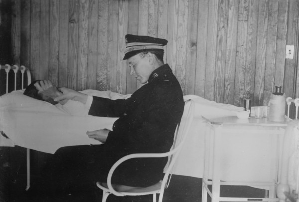 Dr. Alvin Sweeney, Galveston quarantine, between c1915 and c1920. Creator: Bain News Service.