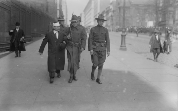 Louis Ellman arrested, between c1915 and c1920. Creator: Bain News Service.