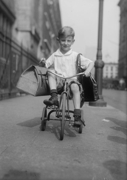 After food sale, between c1915 and c1920. Creator: Bain News Service.