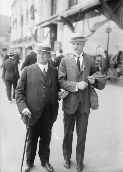 Hiram Warren Johnson & Gifford Pinchot, between c1915 and c1920. Creator: Bain News Service.