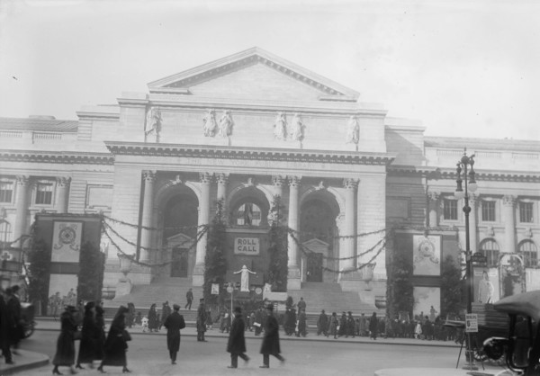 Red Cross decorations, 1918. Creator: Bain News Service.
