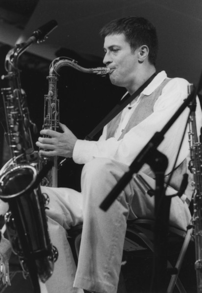Dave O'Higgins, Brecon Jazz Festival, 1995. Creator: Brian Foskett.