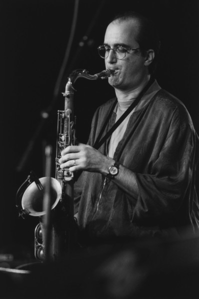 Michael Brecker, Maastricht Jazz Mecca, Netherlands, 1992. Creator: Brian Foskett.