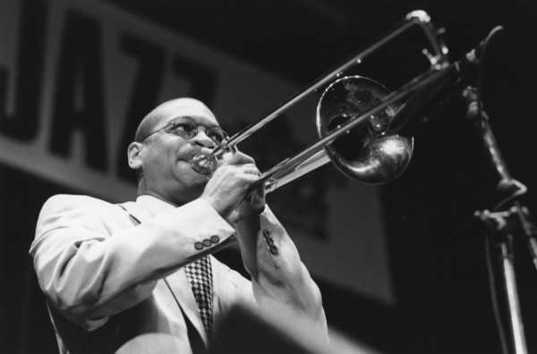 Delfeayo Marsalis, North Sea Jazz Festival, Netherlands, 1993. Creator: Brian Foskett.