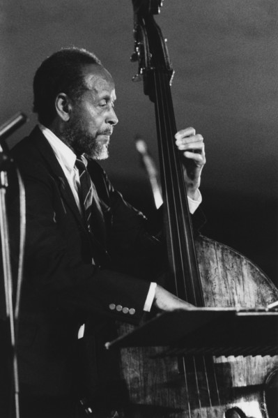 Percy Heath, North Sea Jazz Festival, Netherlands, 1992. Creator: Brian Foskett.