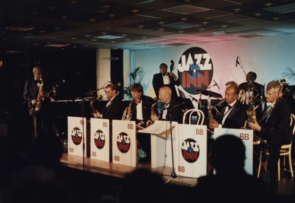 Benny Carter and Big Band, Jazz Inn Party, Nordwijk, Netherlands, 1989. Creator: Brian Foskett.