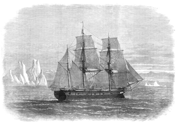 The Truelove, of Hull, the last of the sailing whalers, 1870. Creator: Unknown.