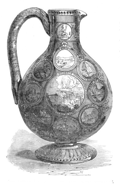 Jug presented to the 4th (Kings Own) Regiment, 1870. Creator: Unknown.
