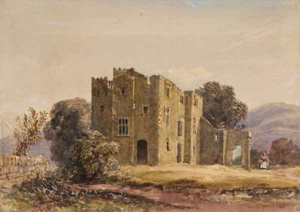Bardon Tower, c1840s. Creator: David Cox the Elder.