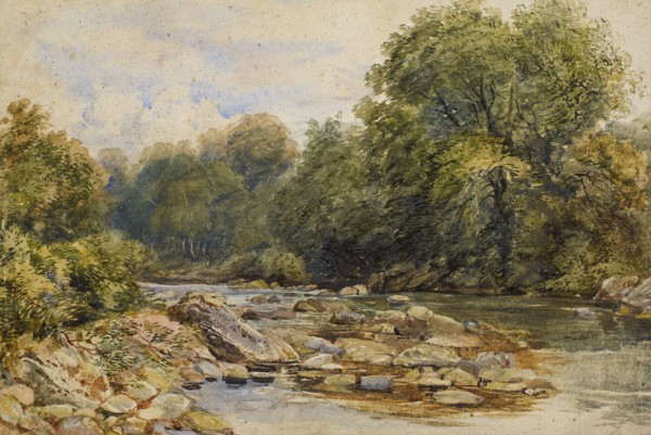 The River Bed, c1860s. Creator: David Cox the Younger.