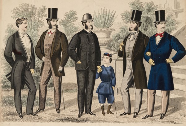 Gazette of Fashion Plate, 1866. Creator: Unknown.