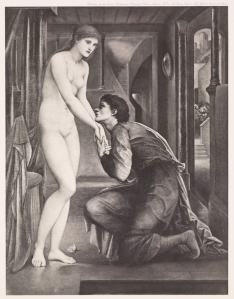 Pygmalion and the Image - The Soul Attains, c1870s, (1900). Creator: Unknown.