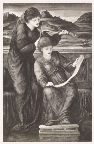 Music, c1870s, (1900). Creator: Unknown.