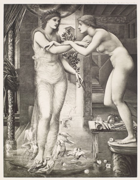 Pygmalion and the Image - The Godhead Fires, c1870s, (1900). Creator: Unknown.