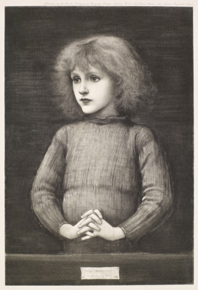 Portrait of Philip Comyns-Carr, 1882, (1900). Creator: Unknown.