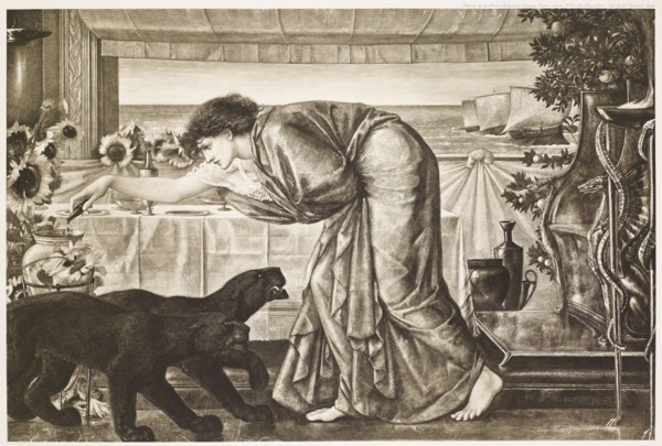 The Wine of Circe, c1863, (1900). Creator: Unknown.