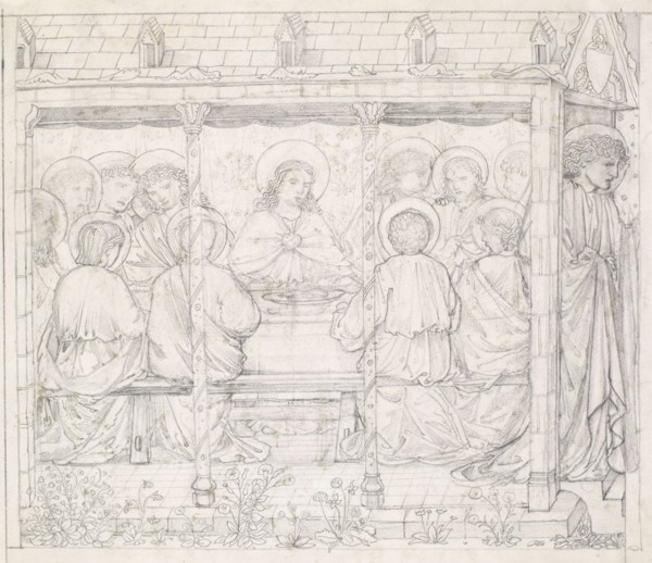 The Last Supper, 1865. Creator: Sir Edward Coley Burne-Jones.