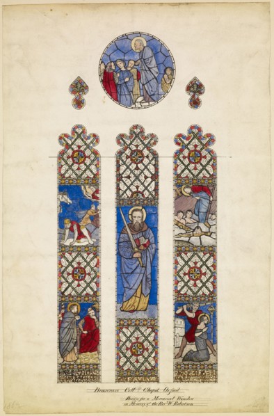 Scenes From the Life of St Paul, 1862. Creator: Philip Webb.