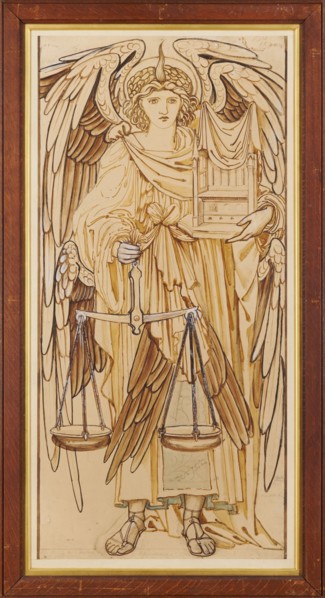 The Angels of the Hierarchy - Thrones, 1873. Creator: Sir Edward Coley Burne-Jones.