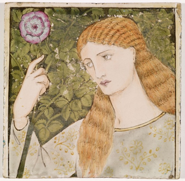 Beauty and the Beast - The Merchant's Daughter, known as Beauty, 1863-64. Creators: Kate Faulkner, Lucy Faulkner.