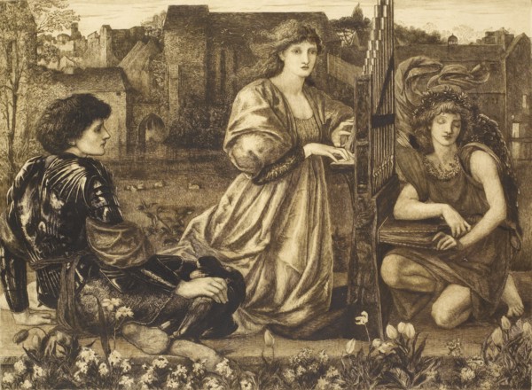 Le Chant d'Amour, 1860s, (1896). Creator: Robert Macbeth Walker.