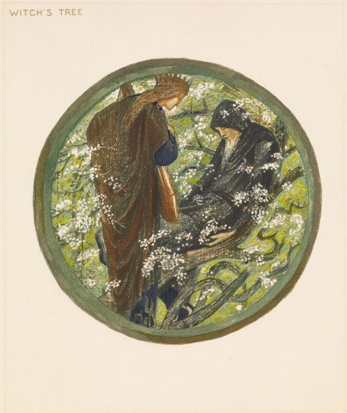 The Flower Book - Witch's Tree, 1905. Creator: Sir Edward Coley Burne-Jones.