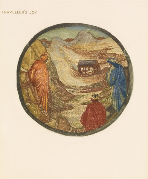 The Flower Book - Traveller's Joy, 1905. Creator: Sir Edward Coley Burne-Jones.